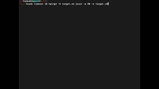 (hping3) Simulasi Serangan DoS SYN LAND
