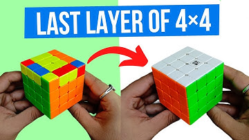 Solve "Last Layer" of 4×4 In Hindi (Best Video Ever)