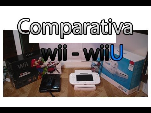 Comparativa Wii - Wii U