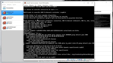 Modificando conexiones de red con nmcli en modo shell