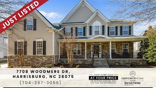 Stunning 6-Bedroom Home in Harrisburg, NC | 7708 Woodmere Dr | Must-See Tour!