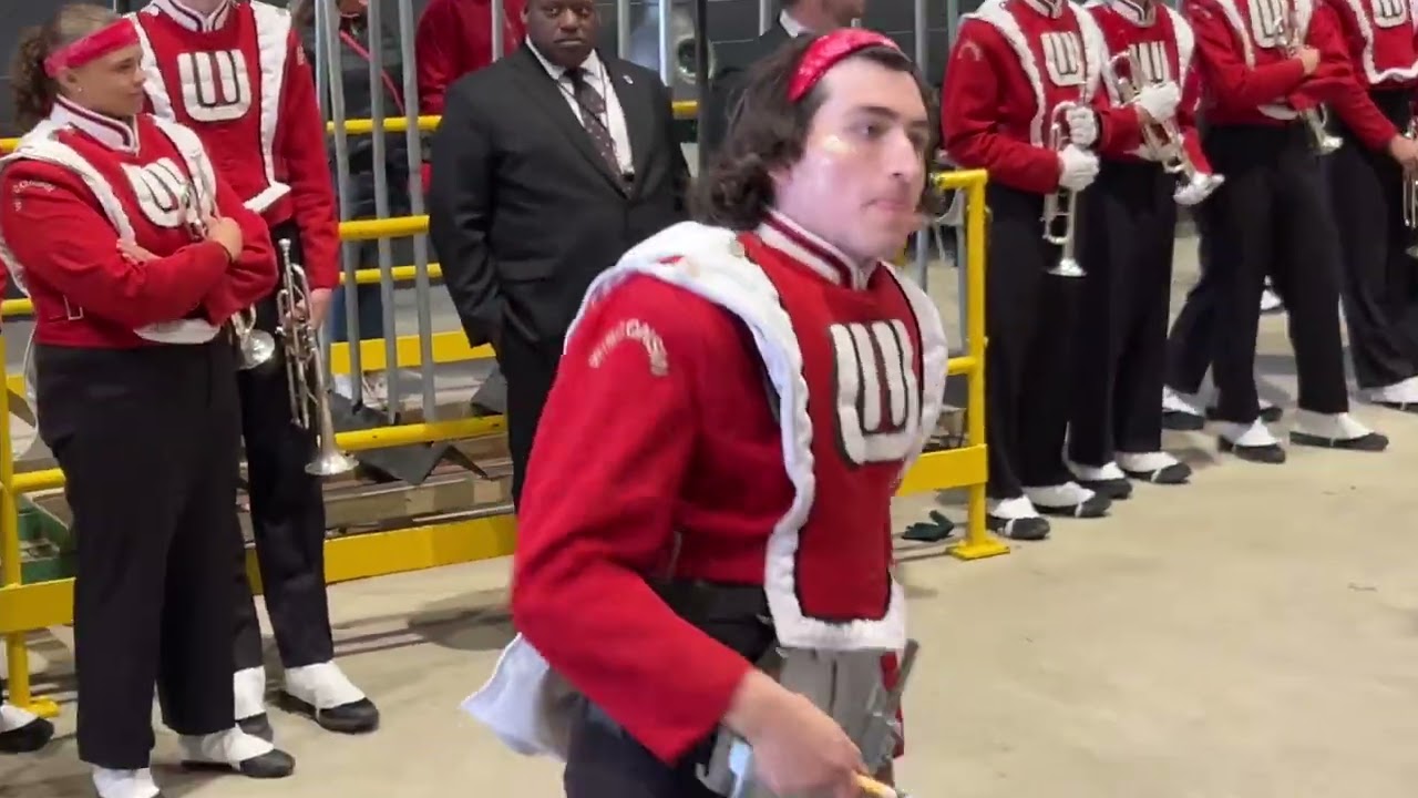 UW Marching Band 11-2-25 Drum Off with Tundraline