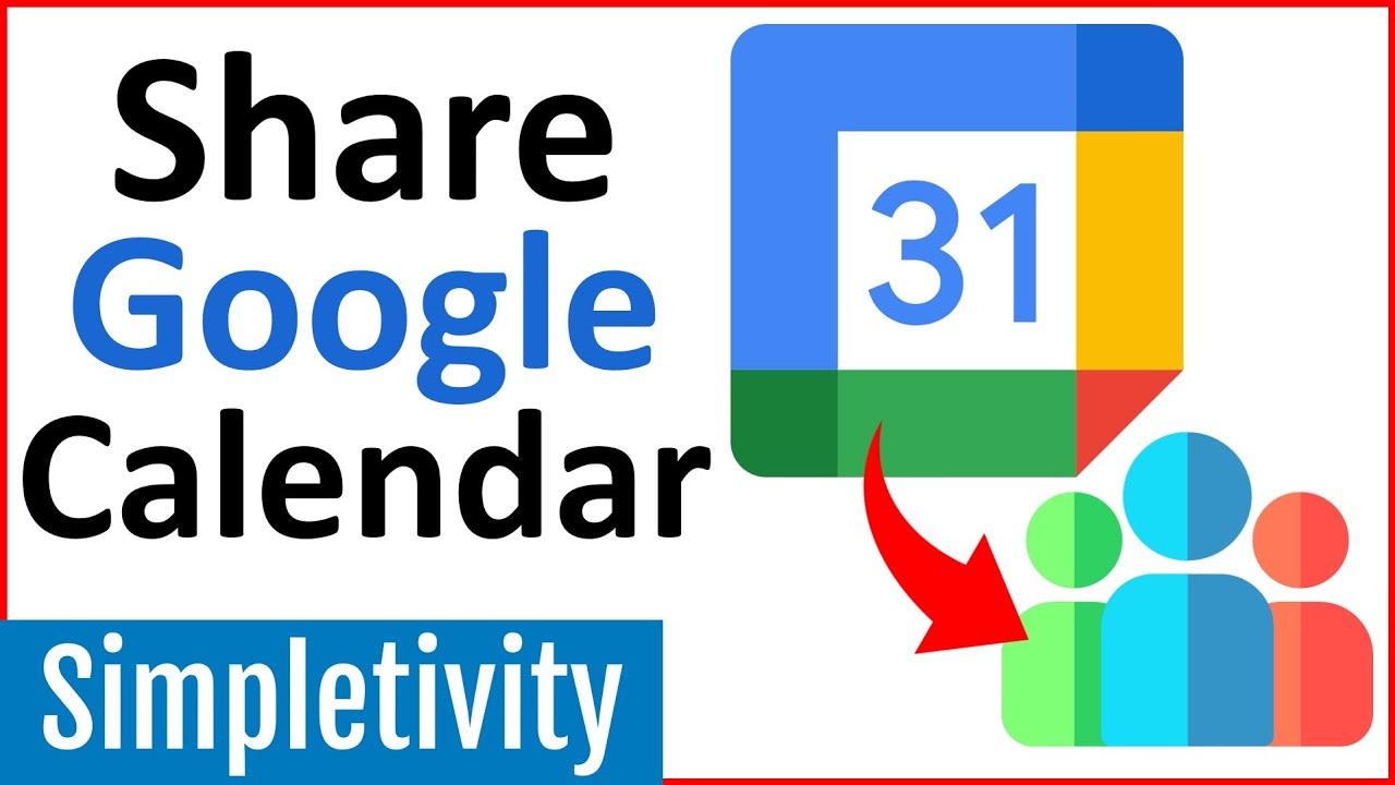 How to Share Google Calendar with Others (3 Easy Ways) YouTube