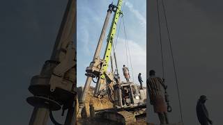 #PilingMachine #PileDriver #FoundationWork #ConstructionLife #HeavyMachinery #EngineeringWork