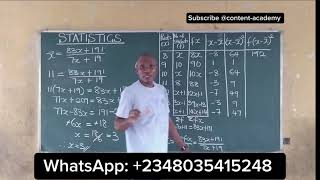 Statistics: Finding Mean and Standard Deviation | Step-by-Step Statistics Tutorial