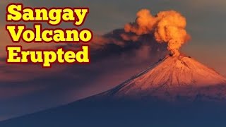 Sangay Volcano Erupted In Ecuador, South America, Part of Pacific Ring Of Fire