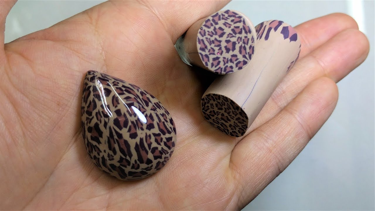 호피 패턴 만들기 초심자용 / Leopard cane tutorial newbie