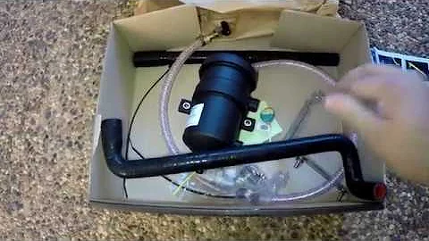 Catch can install on a Triton MQ