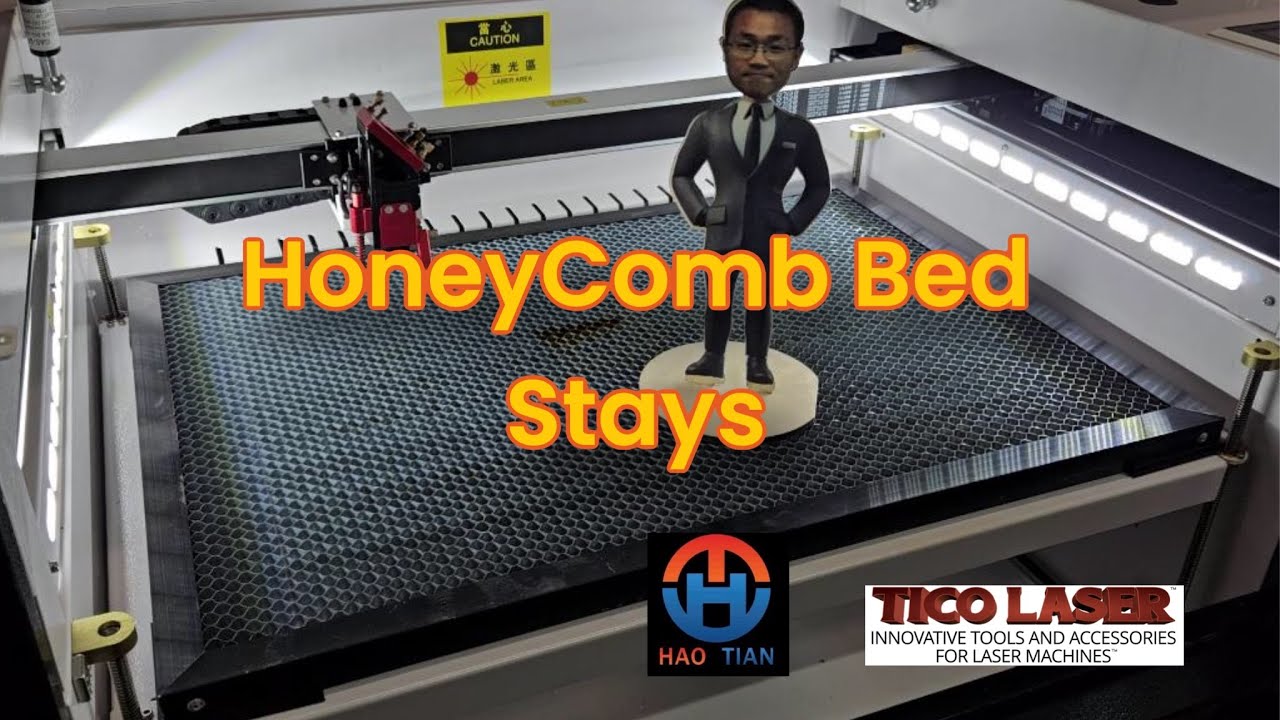 Honeycomb Stays for your Haotian HT 460 CO2 Gantry Laser #3dhp