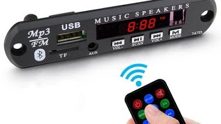 MP3 Decode Board avtomashinaga qo'yiladigan mp3 playerni shovqinini pasaytirish