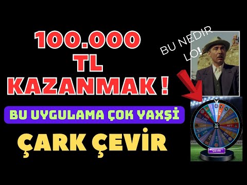 ÇEKİLEBİLİR PARA ! ÇARK ÇEVİR PARÇALARI BİRLEŞTİR 100.000 TL AL 😳 AİRDROP DEĞİL!