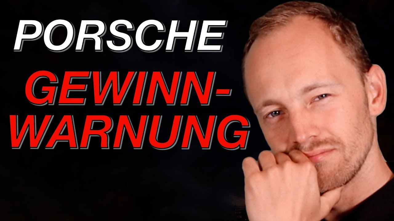 KEINE Gewinne mehr ⚠️ AAABER die Porsche Aktie fällt nur um 4%