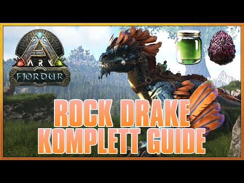 ★ ARK ★ Der ROCK DRAKE Komplett Guide - EIER - NAMELESS GIFT - AUFZUCHT [INFO/Guide/Deutsch]