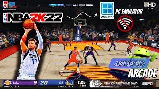 🔥NBA 2K22 WINLATOR ARCADE EDITION : ITS A PC GAME BUT PLAYABLE IN ANDROID 100% OFFLINE ⭐ Details