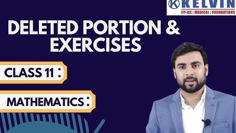 CBSE Revised/Reduced Syllabus 2020-21 | deleted chapters/topics in maths class 11 | cbse 11 syllabus