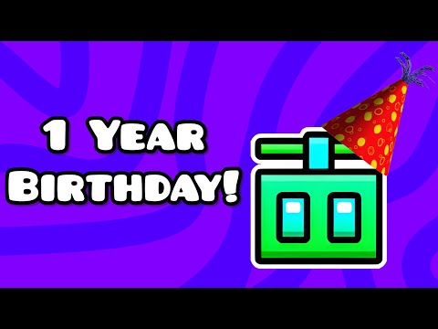 My channel is 1 year old.