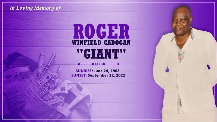 Celebrating The Life of Roger Winfield Cadogan