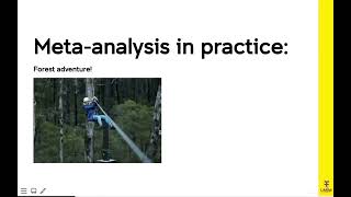 A Practical Guide to Meta Analysis - Coralie Williams/Nancy Briggs