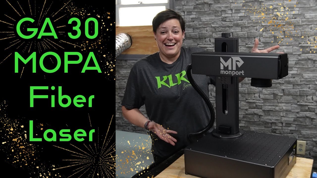 Our New Monport GA30 MOPA Fiber Laser - Unboxing