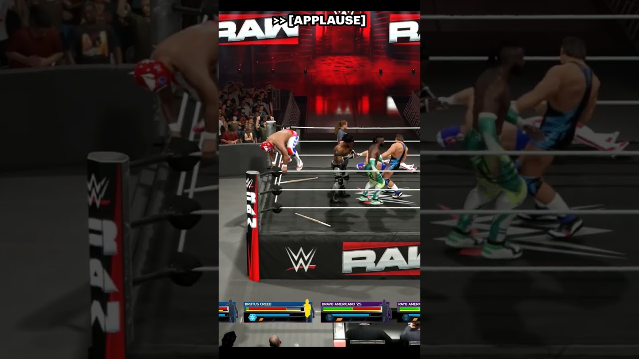 WWE Monday Night Raw The New Day vs Alpha Academy vs Los Americanos vs American Made 2