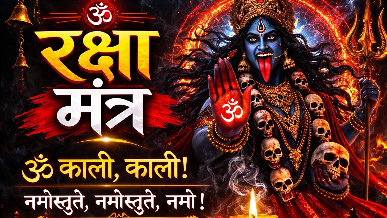 रक्षा मंत्र Kaali Mantra ॐ काली, काली! नमोस्तुते, नमोस्तुते, नमो! | #KaaliMantra #kaalirakshamantra