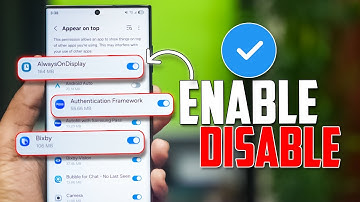 How To Enable or Disable Apps to Special Access Appear on Top