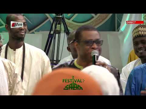 Youssou Ndour chante Le Prophéte Mouhamad PSL - Festival salam 2023