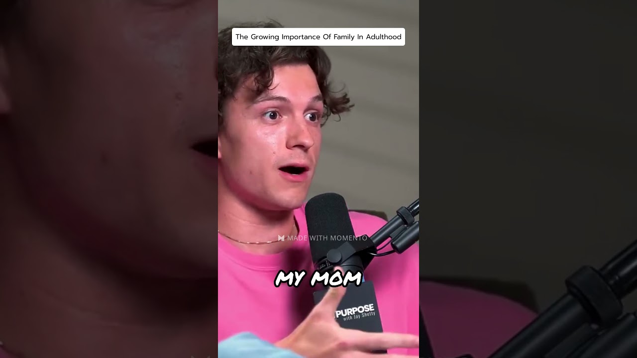 Tom Holland on The Growing Importance Of Family In Adulthood
