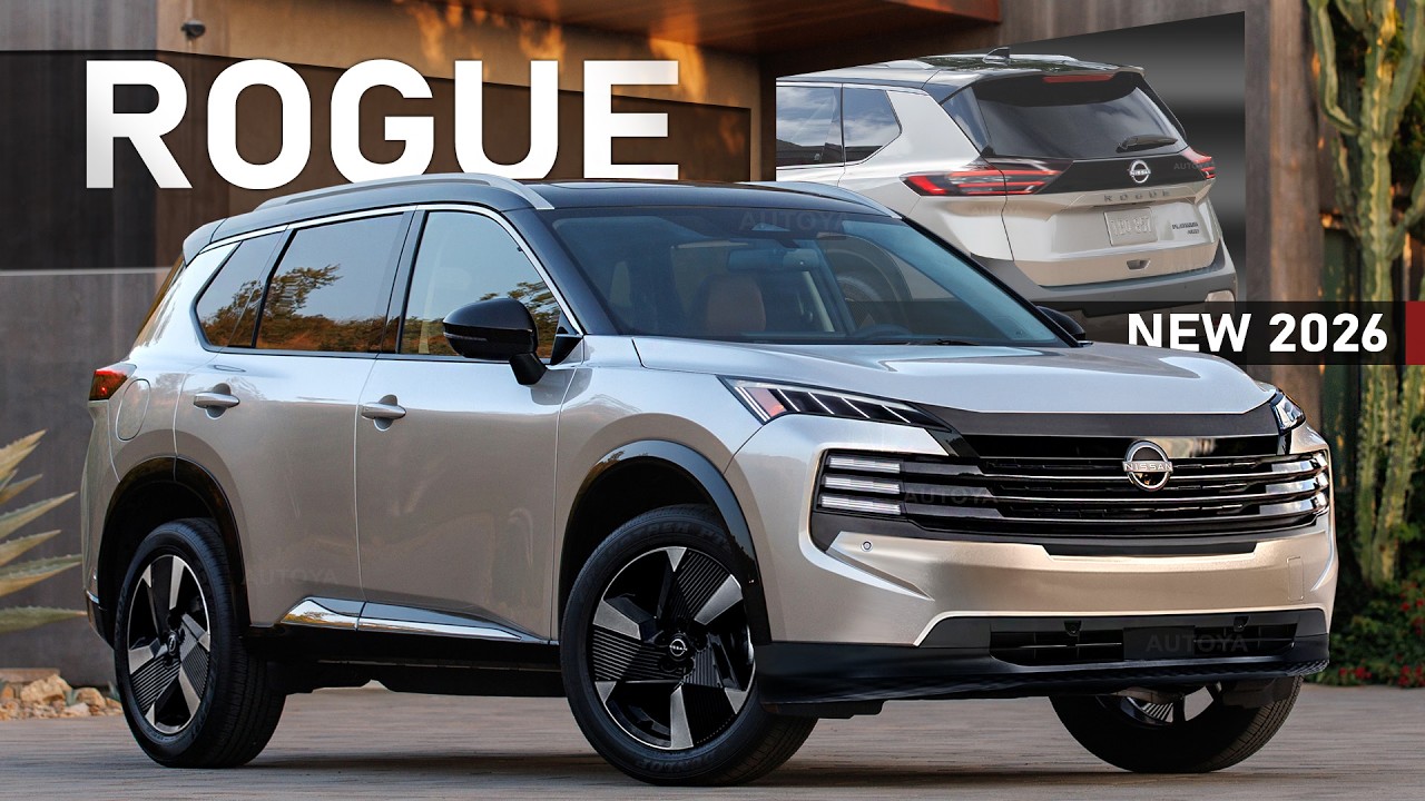  New 2026 Nissan Rogue PHEV - 2nd Facelift & First Plug-In Hybrid Rogue Bildidee 