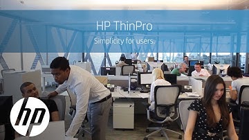HP ThinPro Version 7 |  HP Thin Clients | HP