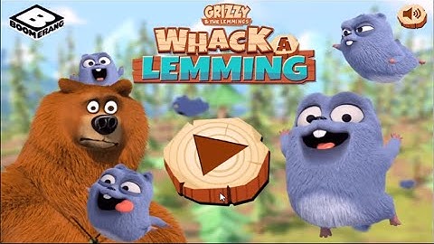 Grizzy and the Lemmings: Whack a Lemming