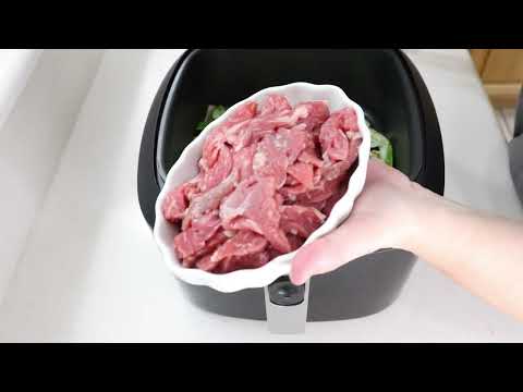 PHILLY CHEESESTEAK BAGEL SANDWICH AIR FRYER!