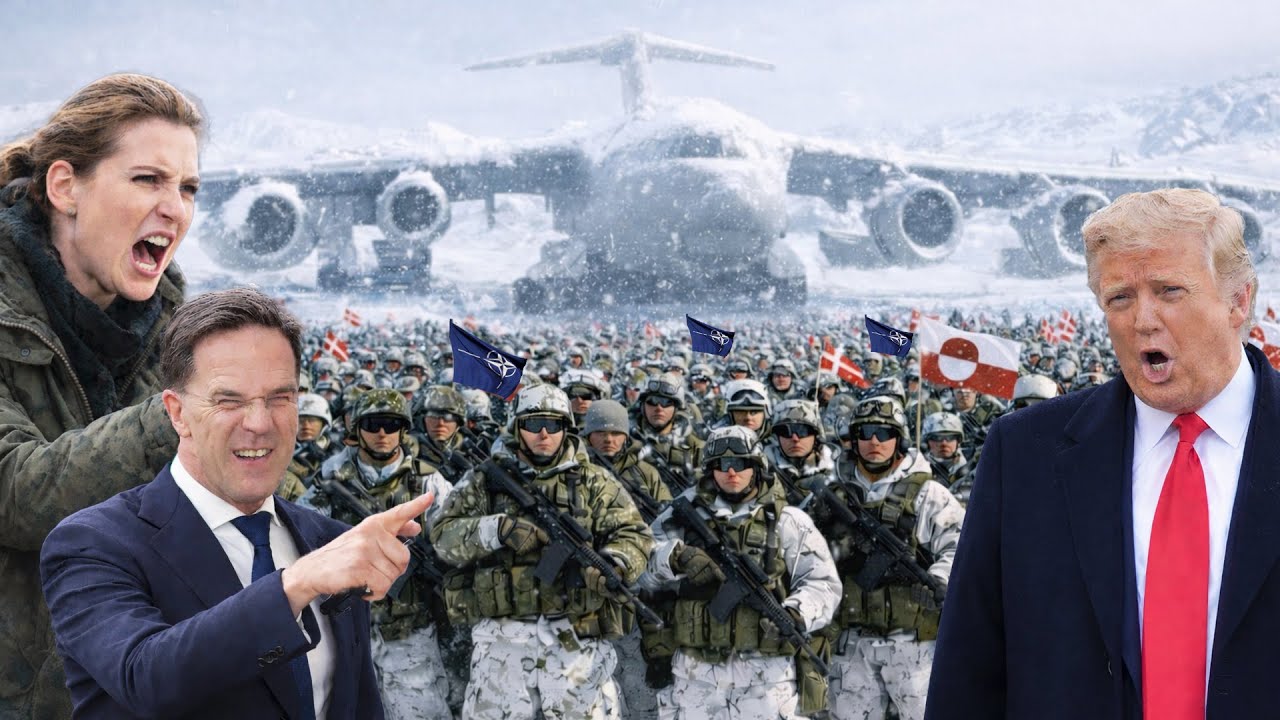 TRUMP Mulai Perang Besar!? AS vs NATO Pecah, Jerman–Prancis Kirim Pasukan ke Denmark Lawan Invasi AS