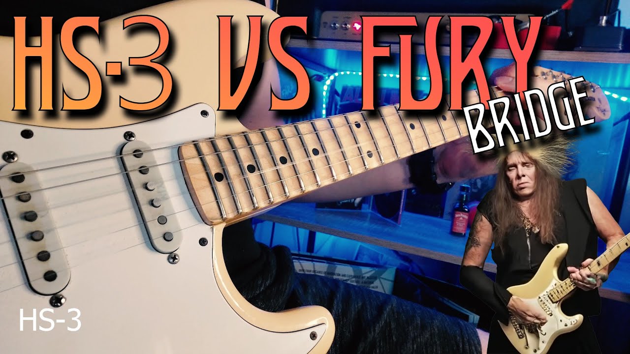 HS-3 vs Fury | Bridge Pickup COMPARISON (NO TALKING)