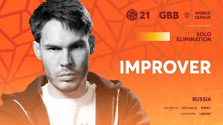 Improver 🇷🇺 I GRAND BEATBOX BATTLE 2021: WORLD LEAGUE I Solo Elimination