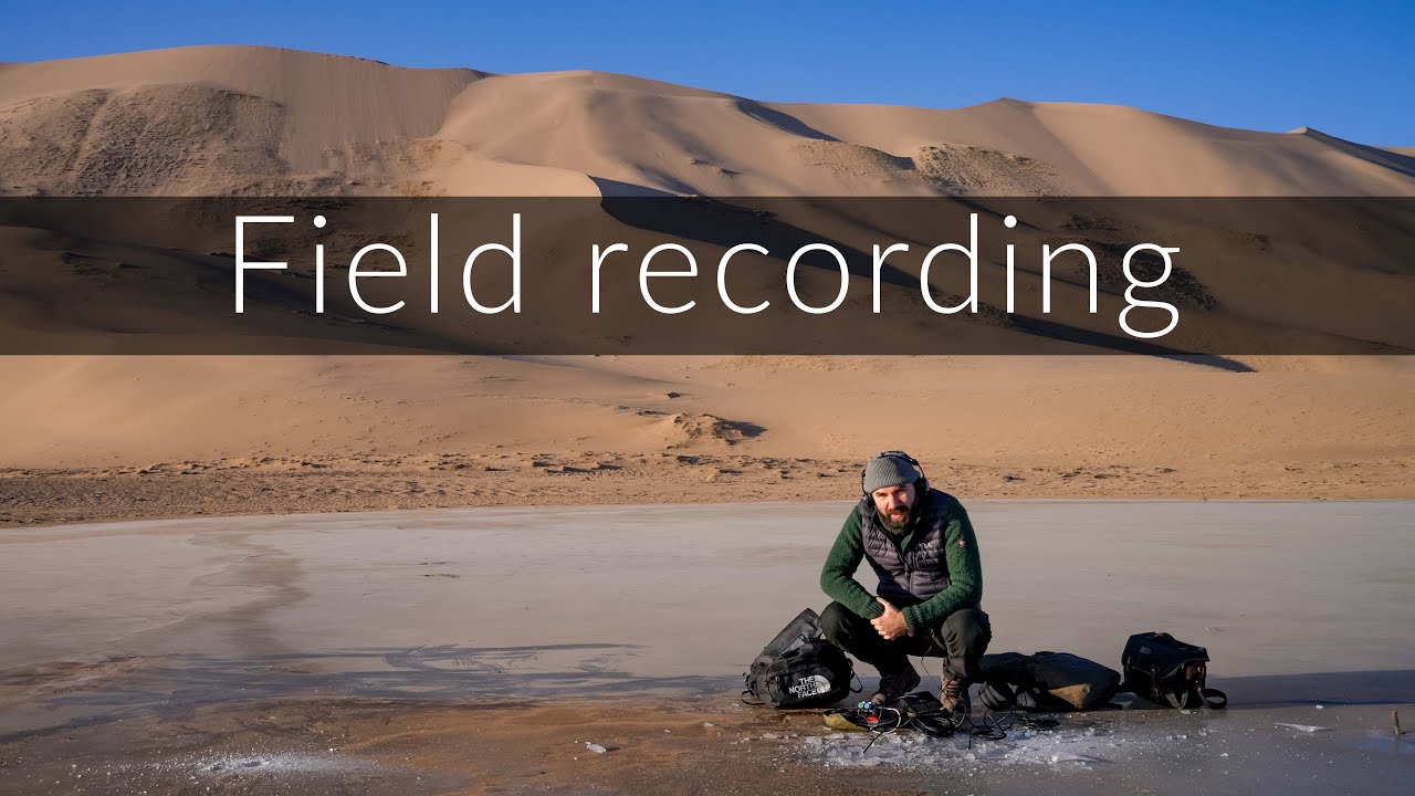 I found a frozen lake in the Gobi desert and recorded its sounds