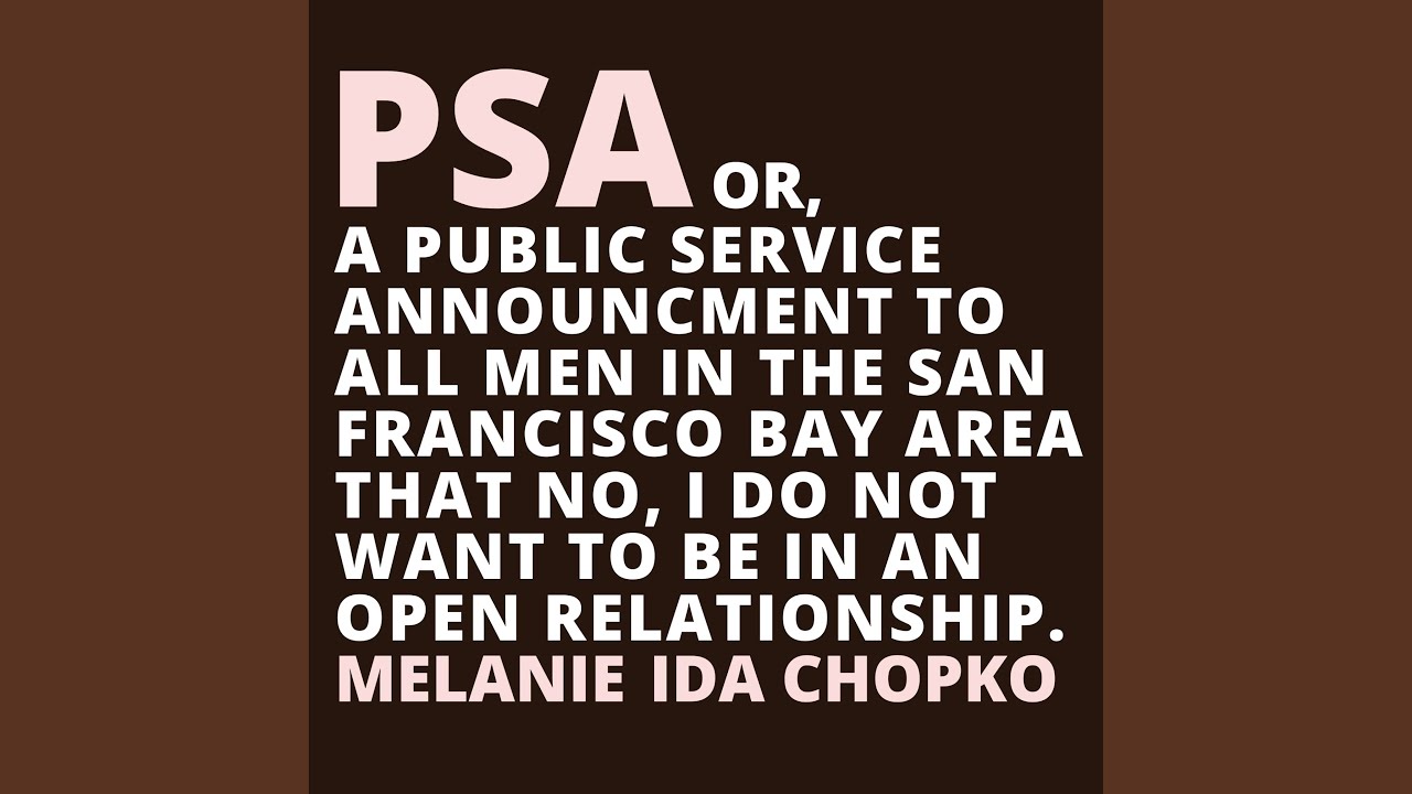 Watch PSA on YouTube Watch PSA on YouTube