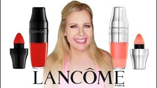 Lancome Matte Shaker Liquid Lipsticks & Juicy Shakers | Review + Swatches