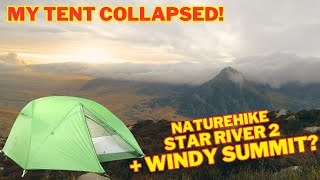 Naturehike Star River 2 🏕️ TEST ON THE SUMMIT ⛰️ | SNOWDONIA - PEN YR OLE WEN | DISASTER!