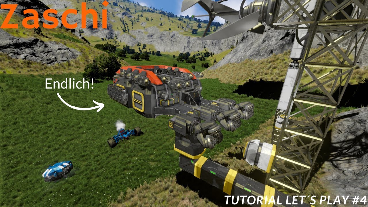 Space Engineers - Tutorial Let´s Play - Deutsch #4 Minenschiff und ...