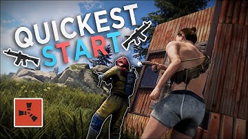The QUICKEST START to my BEST WIPE EVER! - Rust Solo Survival #1