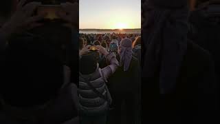 Stonehenge Summer Solstice 2019. Sunrise.