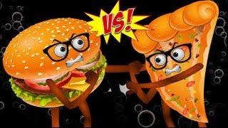 Download Lagu Gummy Burger Vs Pizza Finger Family Nursery Rhymes Songs ♥ Songs For Children MP3