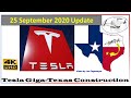 Tesla Gigafactory Texas 25 September 2020 Construction Update