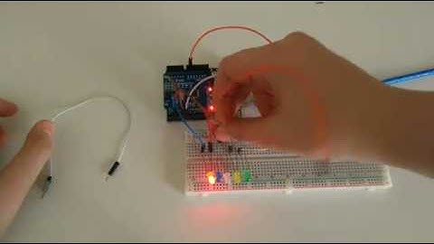 Arduino ile karaşimşek devresi (uygulamalı eğitim )