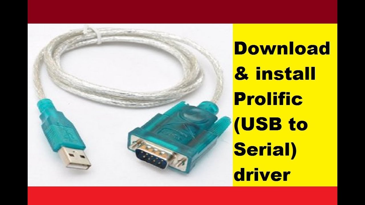 prolific usb to serial comm port com4 warning