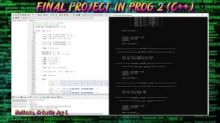 THE FINAL PROJECT (C++) IN PROGRAMMING 2