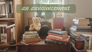 a little announcement