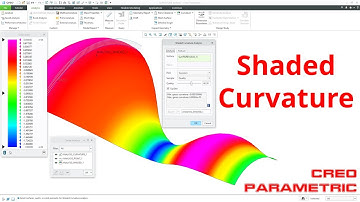 Creo Parametric - Shaded Curvature | Analysis