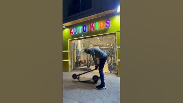 Easy fold the segway Ninebot E22 electric kickscooter is as easy as 1,2,3 ! 🛴⚡️  #auto#dooskahraba